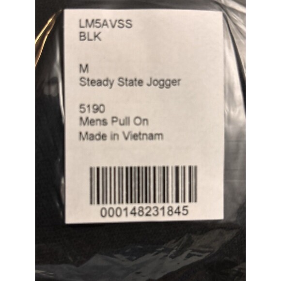 Lululemon Men’s Steady State Relaxed-Fit Jogger Color Size Medium New - Picture 5 of 5